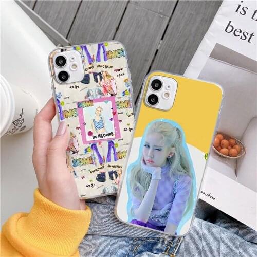 SoMi new song DUMB DUMB phone Case For iPhone 11 12 Pro XS MAX XR X 7 8 6Plus SE 2021 Soft Silicone Phone Cove