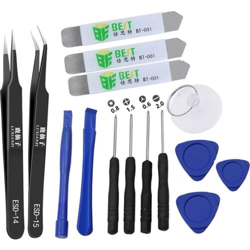 15 in 1 Laptop Repair Opening Tools Kit Precision Screwdriver Pry Set Screen Remove Tools for iPhone iPad Smasung iPod