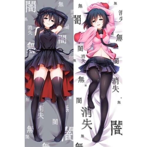 New HOT Japan Anime Owarimonogatari Oshino Ougi Pillowcase Cover Hugging Body 3D Manga Otaku Bedding Dakmakura Case Gifts