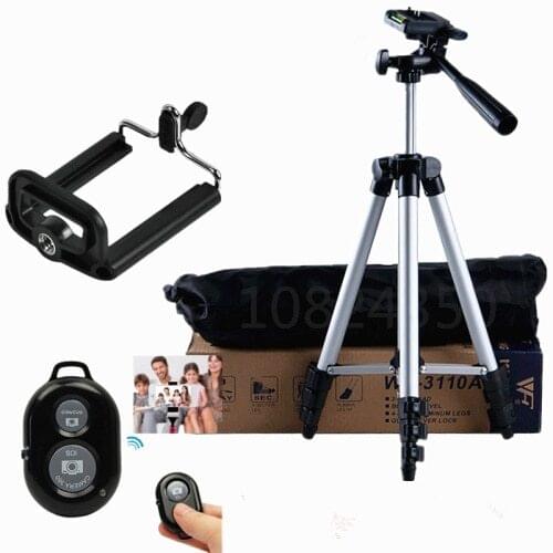 Portable Professional Camera Tripod High Quality Universal Tripod For Nikon Olympus Canon Camera / Mobile Phone / Tablet