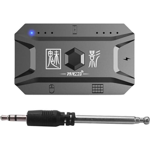 Radio Antenna 3.5mm 4 Sections Telescopic FM Antenna Radio & Plug and Play Gamepad for PUBG Mobile Controller