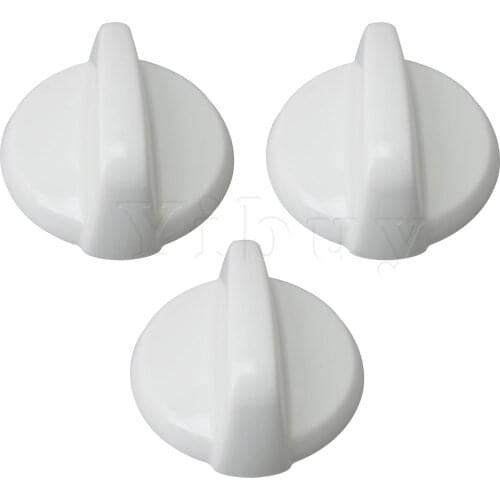 3 x Plastic Stove Oven Knob Replacement Part WB03T10282 5.6x5x2.3cm