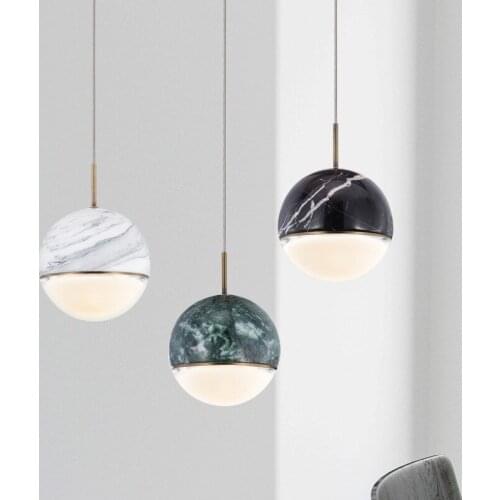 Modern iron copper christmas balls led wall moon lamp hanging lamp lampes suspendues luzes de teto ventilador de techo