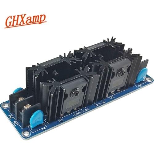 GHXAMP 40A Amplifier Power Supply Rectifier Filter Board Schottky MBR40200PT HIFI High Current Bridge Stack AC 200V