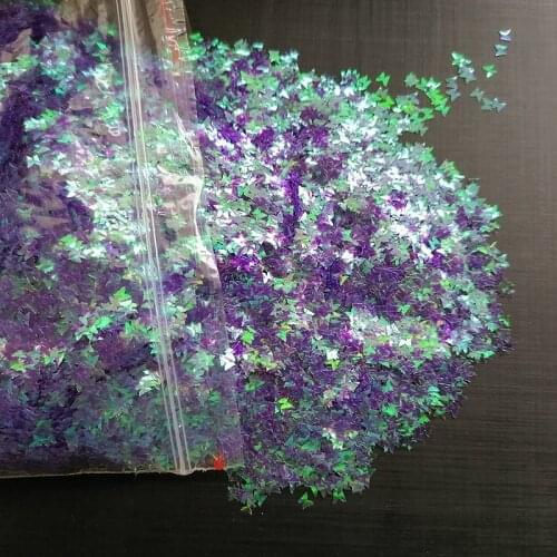 10g/Pack Holographic Nail Art Glitter Stickers Butterfly Sequins Symphony Mermaid Nail Flakes UV Gel Polish Decal Manicure Tips