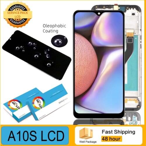 100% Original 6.2" For Samsung Galaxy A10s A107/DS A107F A107FD A107M LCD Display Touch Screen Digitizer Assembly Repair Parts