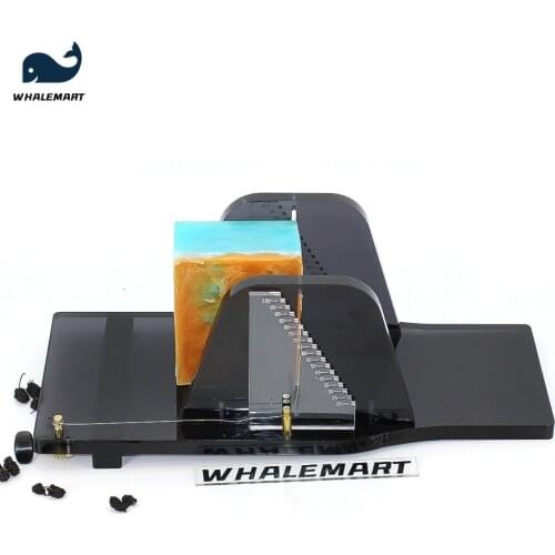 Acrylic Big Soap Cutters Set for Handmade soap making supplies Large Size Adjustable Size with 3pcs Steel wire Large Soap Tools