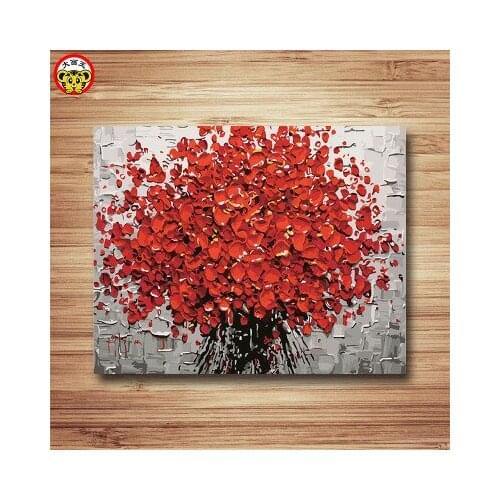 Diy painting by numbers art paint by number Colorful and colorful scenery room