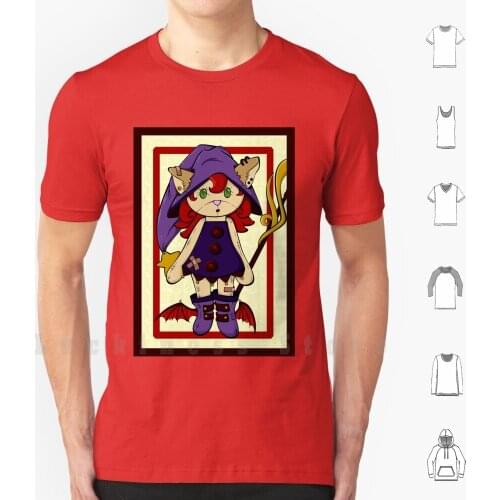 Purple Plush Toy Sorceress T Shirt Print 100% Cotton New Cool Tee Purple Sorceress Purple Sorceress Plushie Plush Toy