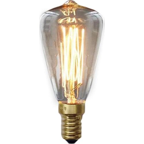 Brand New Vintage Edison Bulbs E14 220V ST48 Incandescent Bulbs 25W 40W 60W Filament Retro Edison Light For Pendant Lamp