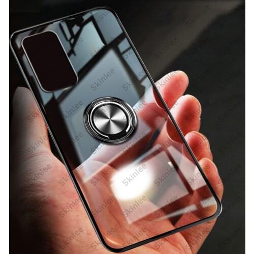 Skinlee For INFINIX NOTE 8 Case Official Original Shockproof With Ring Holder Soft Clear Cover For Infinix Note8 8i Case