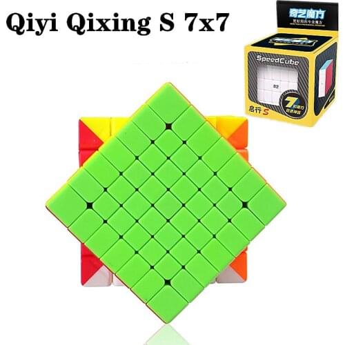 Qiyi Qixing S 7x7x7 Magic Cube 7x7 Speed Cube 4x4x4 5x5x5 Cubo Magico 6x6x6 Puzzle Education Kid Toys