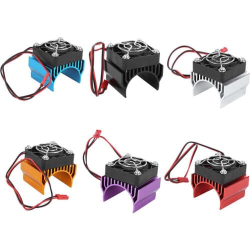 36mm Diameter Heat Sink Cooler Heat Fin for 1/10 RC Car 540/3650/3660/3670 Remote Control Car Motor Heat Sink