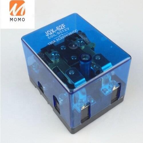2Z 80A 100A 120A 12VDC 24VDC 220VAC JQX-62F power relay