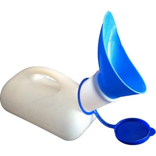 Unisex urinal collector High quality plastic chamber pot elderly piss pot by 1000ml Man and woman