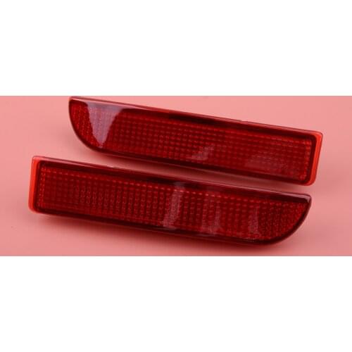 1 Pair Rear Bumper Reflector Light Tail Brake Lamp Fit For Toyota RAV4 2006 2007 2008 2009 2010 2011 2012 8191013022 8192013022