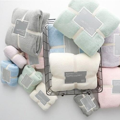 1PCS Absorbent Bath Towel Large150x75cm Solid Quick-Drying 6 Colors Soft Beach Bath Towel Thick Spa Towel for Adult/Children