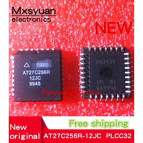 10PCS~50PCS/LOT AT27C256R-12JC AT27C256R-12 AT27C256R PLCC32 New original