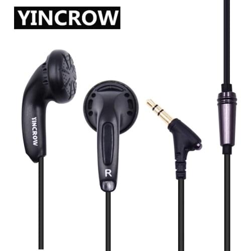 2021 Original YINCROW X6 In Ear Earphone Earbud Flat Head Plug Earplugs PK PK1 MX500 MX985 Kill Monk Earbud Free Shipping