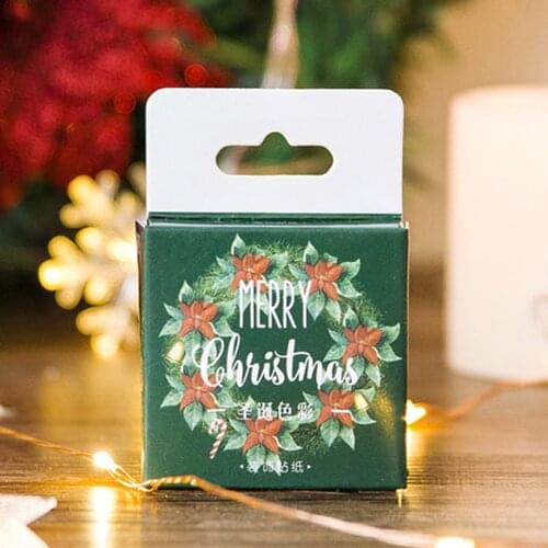 45pcs/1pack Kawaii Stationery Stickers Planner Diary Merry Christmas Decorative Mobile Stickers Scrapbooking Diy Craft Stickers