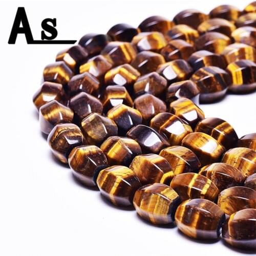 Asingeloo 10*14 mm Rice Shape Tiger Eye Beads High Quality Fit Diy Necklace Bracelet Loose Beads 15 inch