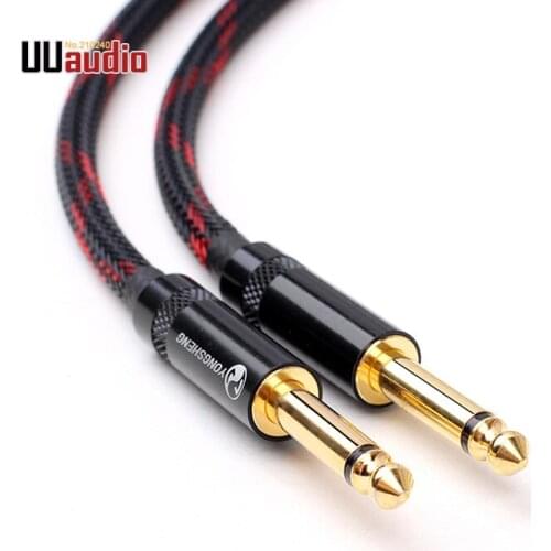 Hifi 2P 6.35mm To 6.35mm Jack Audio Cable