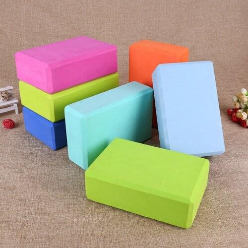 Yoga Block Brick Foaming Foam Home Exercise Practice Fitness Health Gym Practice Tool 200G
