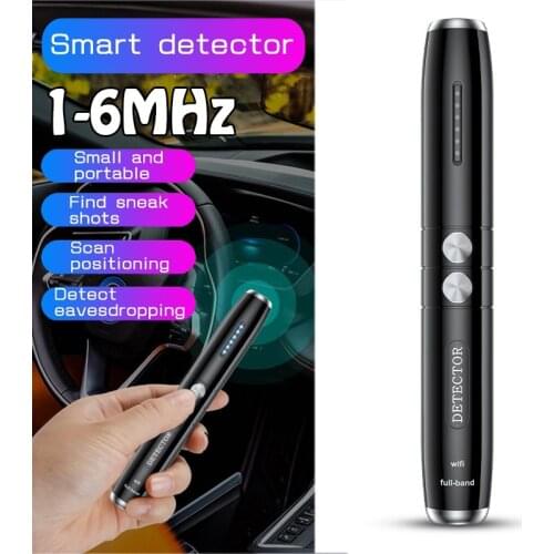 GPS Signal Finder Wireless Camera Mini Bug Detector Anti SPY Gadget Wiretap Hidden Infrared Pinhole Cam/GSM/GPS Locator Blocker