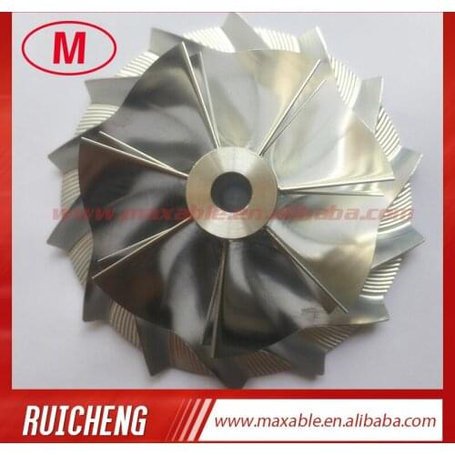 GT2835 452546-0005HF 53.11/73.00mm 7+7 blades turbo billet/milling/aluminum 2618 compressor wheel for upgrade 452546-0005