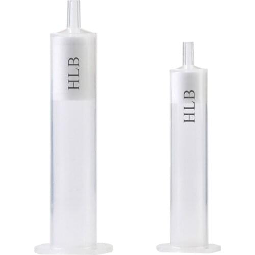 Chromatography Column HLB SPE Cartridge Solid-Phase Extraction Hydrophilic Lipophilic Balance SPE Column HPLC Filler 5 Pcs
