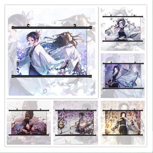 WTQ Canvas Painting Demon Slayer Kimetsu No Yaiba Anime Manga Anime Posters Wall Decor Wall Art Picture Room Decor Home Decor