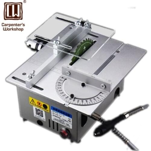 Mini DC 24V 7000 RPM milti-function precision cutting machine engraving machine table saw