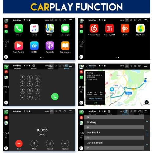 Upgrading built-in Carplay For iPhone and For Android Auto