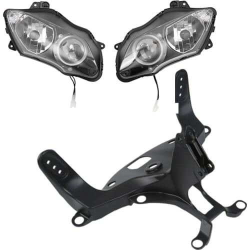 Motorcycle Front Headlight Lamp Upper Fairing Stay For Yamaha YZF R1 YZF-R1 2007 2008