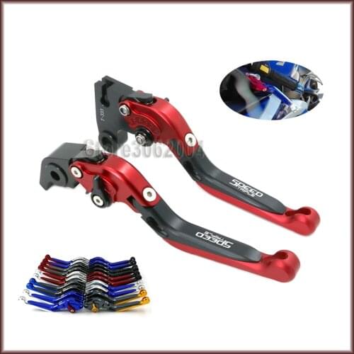 For TRIUMPH SPEED TRIPLE SPEEDTRIPLE 2011-2014 2013 2012 Motorcycle Folding Extendable Adjustable Brakes Clutch Levers CNC