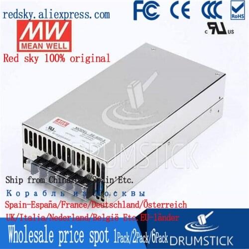 Steady MEAN WELL SE-600-24 24V 25A Single Output meanwell SE-600 600W Power Supply