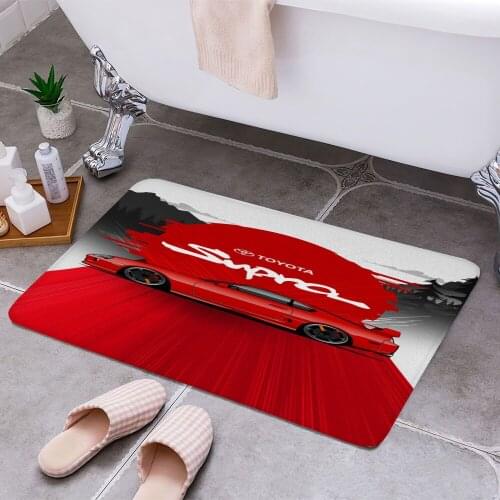 Toyota Supra Carpet Areas Rug Non-slip Floor Mat Rug 3D Printing Living Room Bedroom Door Mat Home Decoration
