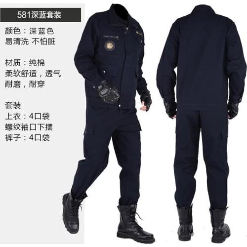 Spring autumn men smock welding hot wear-resisting welding proof cotton stain resistant protective suits