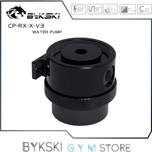 Bykski Round DDC Water Pump, DC12V Maximum Flow Lift 6 Meters 700L/H Water Cooling Radiator / PWM Speed Control CP-RX-X-V3