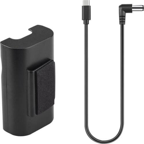 Charging Power Supply Set for FPV Goggles V2 Drone Battery Fast Charger Port Mobile Power Line and Back Clip Accessories