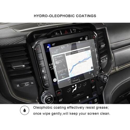 For Ram 1500 2500 3500 2019 8.4 Inch Car Navigation Touch Screen Protector Auto Interior Accessories Tempered Glass Film