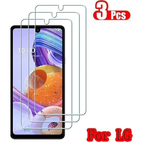 3Pcs Tempered Glass For LG K31 K41 K51 K61 S Screen Protector Tempered Glass For LG K30 K40 K50S Q60 Q61 K22 G6 Protective Film
