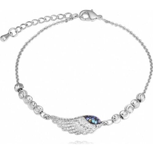 TRACYSWING AAA Zirconia Micro Inlays Fashion Bracelets & bangles for women thin red thread string rope Charm Horse Th-130549