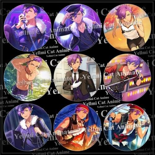 1pc 58MM Ensemble Stars Otogari Adonis Undead Cool Badges Brooch spilla