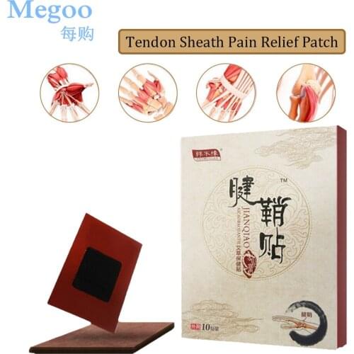 10pcs Tendon Sheath Patch for Therapy Tenosynovitis Arthritis Hand Wrist Thumb Finger Massage Pain Relief Patch Plaster Sticker