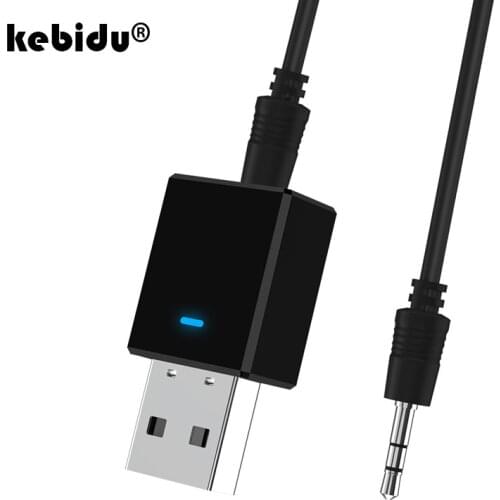 2 in 1 Bluetooth Receiver Transmitter Bluetooth 5.0 Dongle AUX RCA USB 3.5mm Jack Audio Wireless Adapter For TV PC Car Kit