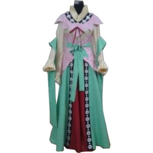 2017 Magi The Labyrinth Magic Kougyoku Ren Fairy Cosplay Dress