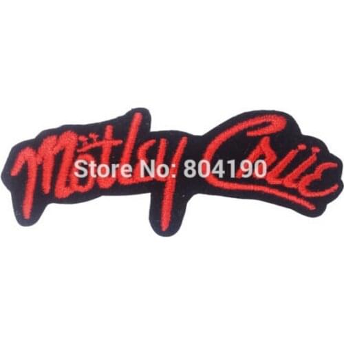 3.1" Logo Music Band Embroidered NEW IRON ON and SEW ON Patch Heavy Metal patchwork accessories clothes