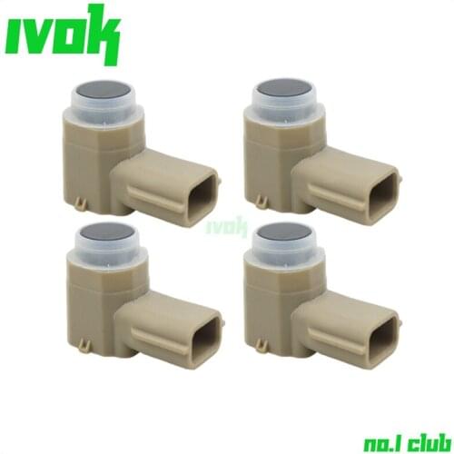 4 Pcs PDC Parking Distance Control Aid Sensors For Nissan Tiida C12 1.6L 2013-2015 28438-4CL1A 284384CL1A