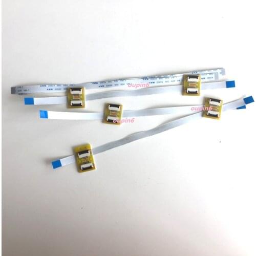 5 X FFC FPC 12-pin Adapter 0.5mm 20CM+connector HDD Pitch Ribbon extend Cable line ZIF